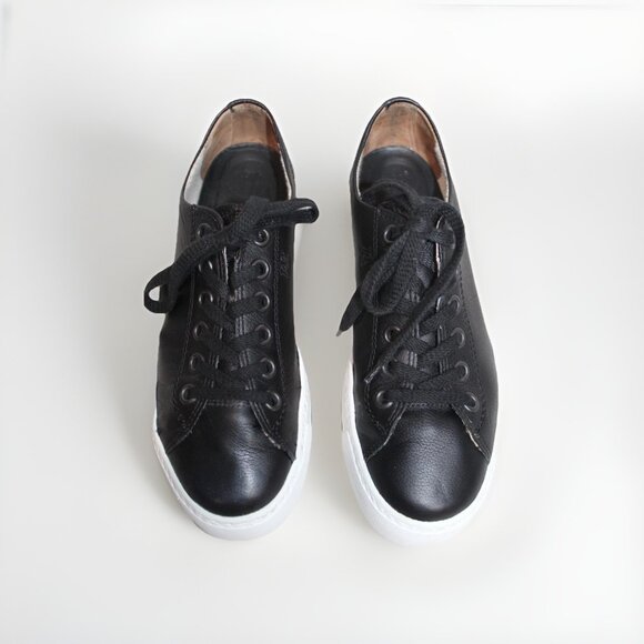 Paul Green Stefani Sport Platform Sneakers Black White Womens Size 7.5 Austria - Picture 5 of 10